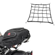 Set: Hecktasche X50 Gepäcktasche hinten 50Ltr in schwarz + Gepäcknetz, , 110 x 110 cm Spannweite_1