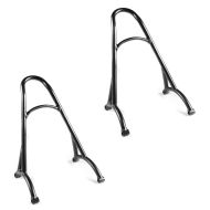 2x Sissy Bar compatible avec Harley Davidson Sportster Craftride 04-20 noir Set Discount