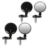 2x Rétroviseur Paire (4 pièces) d'extrémité de guidon moto Craftride DK3345
