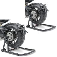 2x Einarmständer passend für Honda CB 1000 R 08-16 Montageständer Single-Classic schwarz matt Spar-Set