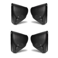 2 x Satteltaschen Paar passend für Custom Bikes Indiana schwarz Craftride Spar-Set