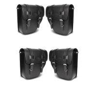 2 x Satteltaschen Craftride Texas je 10Ltr Paar rechts und links in schwarz Spar-Set