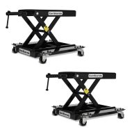 2x Hebebühne Rangierhilfe Mid-lift M Mover bis 500 kg in schwarz Spar-Set
