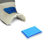 2x Gel-Pad Einbaukissen XL passend für Motorrad-Sitzbank 25x20x1,5 cm Spar-Set
