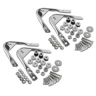 2x Montagekit für abnehmbares Zubehör passend für Harley Davidson Touring Modelle 97-08 Craftride Spar-Set