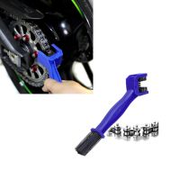 2x Reinigungsbürste Motorradkette Zaddox blau Spar-Set
