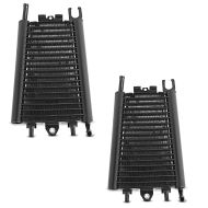 2x Refroidisseur d'huile compatible avec Harley Davidson Softail 18-24 Radiateur Zaddox en noir Set Discount