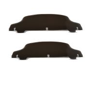 2x Windschild 5" passend für Harley Davidson Electra-Street Glide 14-24 dunkel getönt Craftride Spar-Set