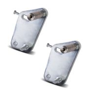 2x Adapterplatte für ConStands Power passend für Yamaha FZ1/Fazer 06-15 Spar-Set