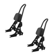 2x Sissy Bar CSM compatible avec Harley Davidson Sportster 04-20 noir Craftride Set Discount