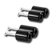 2x Roulettes de protection compatible avec Honda CB 600 Hornet / CBF 600 98-07 Carbone Discount Set