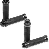 Set: Lenkergriffe 2X 22mm schwarz + Lenkergriffe 2X 22mm titan