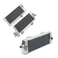 Set: Radiateur refroidisseur compatible avec KTM EXC 125 / 200 / 250 / 300 2008-2015 + Radiateur refroidisseur droite compatible avec KTM EXC 125 / 200 97-07
