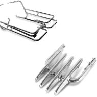 Set: Kofferträger Twin Rail passend für Harley Davidson Touring 97-08 mit Schutzbügel Craftride + Gepäckträger passend für Harley Davidson Electra-Street Glide -08, Road King Craftride