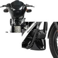 Set : Lampenmaske MG8 passend für Dyna Street Bob 06-17 Lampen Verkleidung + Bugspoiler passend für Dyna Modelle 06-17
