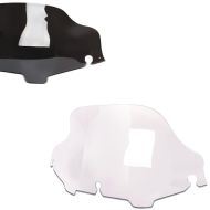 Set: Windschild Wave 6" passend für Harley Davidson Electra-Street Glide 96-13 dunkel getönt Craftride + Windschild Wave 8" passend für Harley Davidson CVO Street Glide 11-13 klar Craftride