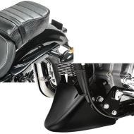 Set: Sozius Sitz mit Polsterung passend für Harley Davidson Sportster Forty-Eight 48/ 883 Iron Craftride + Bugspoiler passend für Harley Davidson Sportster 883 Iron 09-20 Craftride