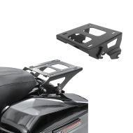 Set : Support top case Selle Solo compatible avec Touring 14-21 noir + Support de Montage pour bagages compatible avec Touring 14-21 noir