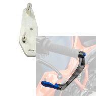 Adapterplatte für ConStands Power Suzuki GSX-R 1000 05-08 + Hebelschützer passend für Suzuki GSX-R 1000 / R X6 blau
