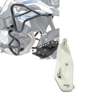Set: Pare carter XL Set compatible avec BMW F 850 GS / F 750 GS 18-20 avec Sabot moteur Motoguard S-AF1 + Adaptateur pour ConStands Power BMW F 750 GS 18-20