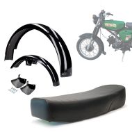 Set Siège + Garde-boue avec Pare-boue compatible avec Simson S50 S51 S70 Craftride