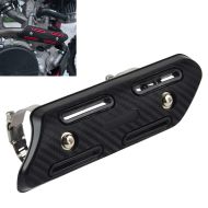 Pare-chaleur d'échappement compatible avec Suzuki DR-Z 400 S / SM 4 temps XDure HS1 noir
