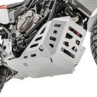 Sabot de protection moteur compatible avec Yamaha Tenere 700 21-24 Aluminium SK2 argent Motoguard