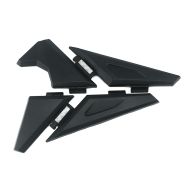 Couvercle latéral compatible avec BMW R 1250 GS / 1200 GS / Adventure 13-24 SD1 protection cadre Motoguard noir