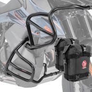 Set Sturzbügel + Taschen passend für KTM 890 Adventure / R 21-22 Schutzbügel oben unten Motoguard schwarz