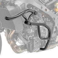 Pare carter Set compatible avec Yamaha MT-09 21-25 Motoguard X21 haut et bas crashbar noir