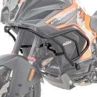 Pare carter haut X21 compatible avec KTM 1290 Super Adventure R / S 21-24 Réservoir noir