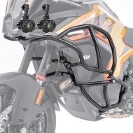 Set Pare carter + Phare Additionnel compatible avec KTM 1290 Super Adventure S / R 21-24 noir Motoguard L2