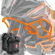 Set Pare carter haut + sacoches X21 compatible avec KTM 1290 Super Adventure R / S 21-24 Motoguard noir