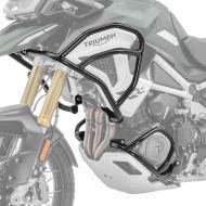 Pare carter Set compatible avec Triumph Tiger 1200 GT / Pro 22-24 MK2 haut et bas crashbar