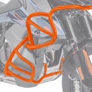 Sturzbügel Set passend für KTM 890 Adventure / R 21-22 CLM oben und unten Motoguard orange
