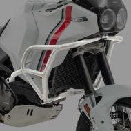 Pare carter compatible avec Ducati DesertX 22-24 garde moteur Motoguard MK13 argent