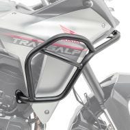 Pare carters haut compatible avec Honda Transalp XL 750 23-24 Crash bar Motoguard HG14 noir
