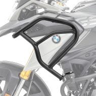 Pare carters haut compatible avec BMW G 310 GS 17-24 Crash bar Motoguard HG17 noir