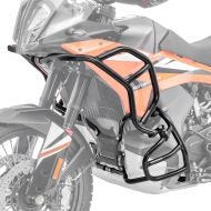 Pare carter Set compatible avec KTM 790 / 890 Adventure 23-24 SH26 haut et bas crashbar noir