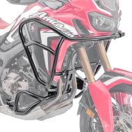 Set: Pare carter pour + Pare carter haut XL compatible avec Honda Africa Twin CRF 1000 L 16-19 crashbar Réservoir