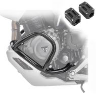 Set Sturzbügel + Protektor passend für Triumph Tiger 1200 GT / Pro 22-24 Motorschutzbügel Motoguard MK2