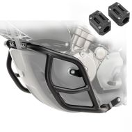 Set Pare-carters +  Protecteur compatible avec Honda Transalp XL 650 V 00-07 Crashbar Motoguard SG26