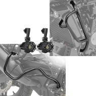 Set Pare carter + Feux Additionnels adapté a Harley Pan America 1250 21-24 Phares de brouillard Motoguard EP1