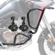 Set Sturzbügel + Zusatzscheinwerfer passend für Honda Africa Twin 1100 20-23 Nebelscheinwerfer Motoguard DPLB3