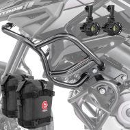 Set Pare carter haut + Phares Additionnels + sacoches adapté a Suzuki V-Strom 1050 / XT 20-24 Motoguard