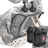 Set Pare carter haut + Phares Additionnels + sacoches adapté a Yamaha Tenere 700 World Raid 22-24 Motoguard HG15