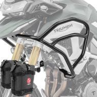 Set Sturzbügel oben + Taschen passend für Triumph Tiger 1200 GT / Pro 22-24 Motoguard TG2 schwarz