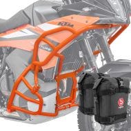 Set Pare carter + sacoches adapté a KTM 790 / 890 Adventure 23-24 Motoguard SH27 orange