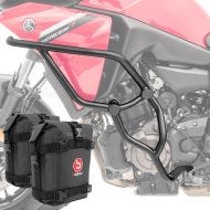 Set Pare carter + sacoches adapté a Yamaha Tracer 7 / GT 21-24 Motoguard KT16 noir