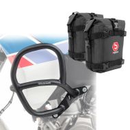 Set Pare carter + sacoches adapté a Aprilia Tuareg 660 22-24 Motoguard MK27